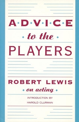 Advice to the Players book