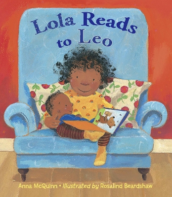 Lola Reads to Leo book