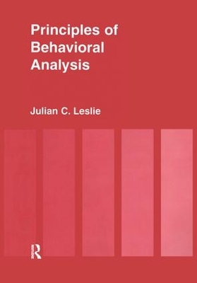 Principles of Behavioural Analysis book