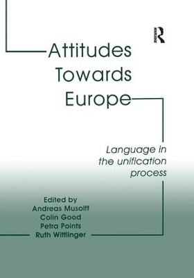 Attitudes Towards Europe by Colin Good