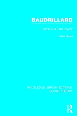 Baudrillard book