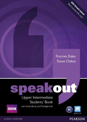 Speakout Upper Intermediate Students' Book for DVD/Active book and MyLab Pack by Frances Eales