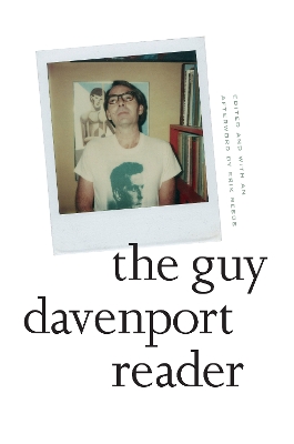 Guy Davenport Reader book