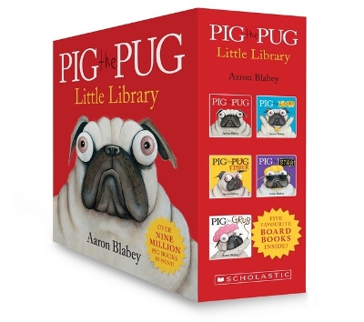 Pig the Pug: 5 Book Little Library book
