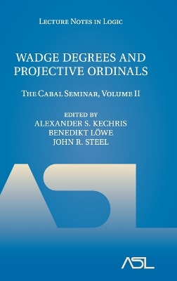 Wadge Degrees and Projective Ordinals by Alexander S Kechris