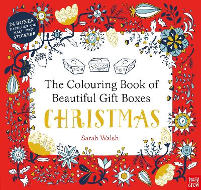 Colouring Book of Beautiful Gift Boxes: Christmas book