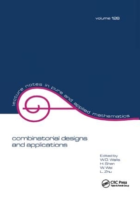 Combinatorial Designs and Applications book