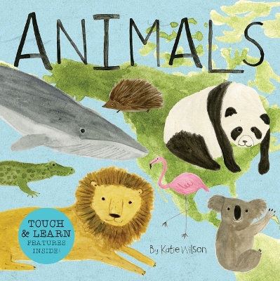 Animals: Touch, Listen, & Learn Features Inside! book