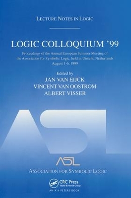 Logic Colloquium '99 book