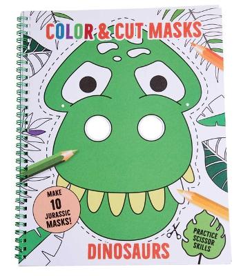Color & Cut Masks: Dinosaurs book