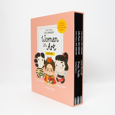 Little People, BIG DREAMS: Women in Art: 3 books from the best-selling series! Coco Chanel - Frida Kahlo - Audrey Hepburn book