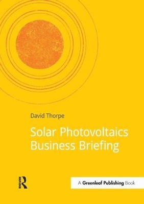 Solar Photovoltaics Business Briefing book