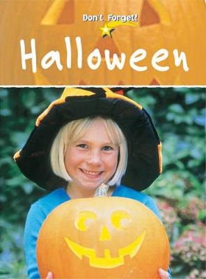 Don`t Forget: Halloween book