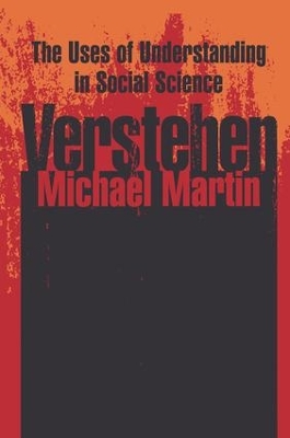 Verstehen book