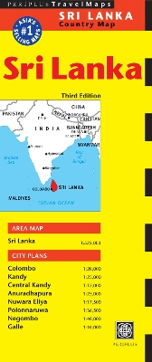 Sri Lanka Travel Map Third Edition book