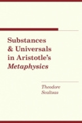 Substances and Universals in Aristotle's 