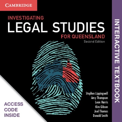 Investigating Legal Studies for Queensland Digital Card book