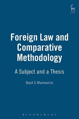 Foreign Law and Comparative Methodology book