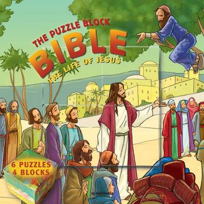 Life of Jesus: Puzzle Block Bible book