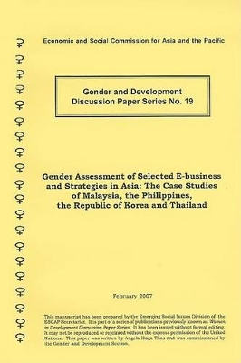 Gender Assessment of Selected e-business and Strategies in Asia book