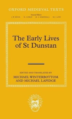 Early Lives of St Dunstan book