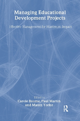 Managing Educational Development Projects book