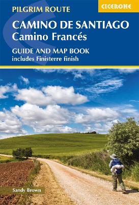 Camino de Santiago: Camino Frances: Guide and map book - includes Finisterre finish book