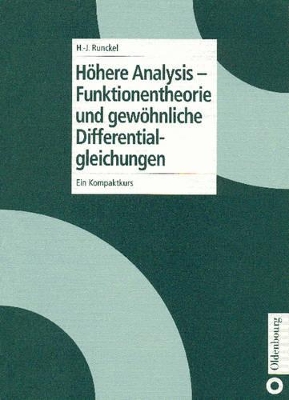 Höhere Analysis - Funktionentheorie und gewöhnliche Differentialgleichungen book