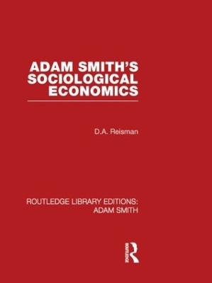 Adam Smith's Sociological Economics book