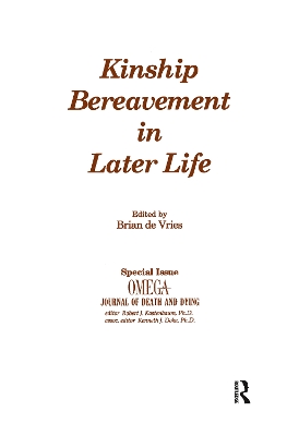 Kinship Bereavement in Later Life book