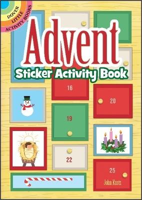 Advent Sticker Activity Book book