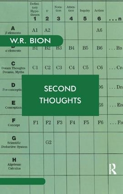 Second Thoughts book