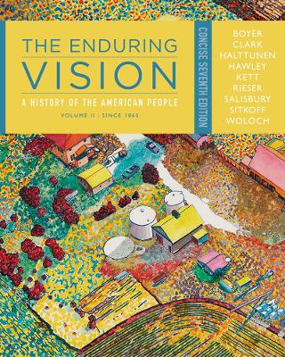 The Enduring Vision: A History of the American People, Volume II: Since 1865, Concise book