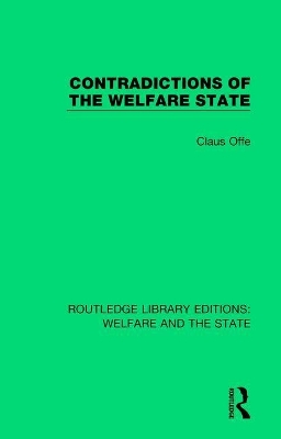 Contradictions of the Welfare State book