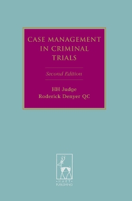 Case Management in Criminal Trials book