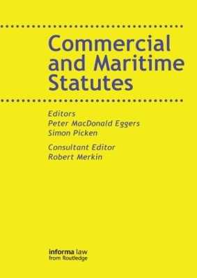 Commercial and Maritime Statutes by Peter MacDonald Eggers