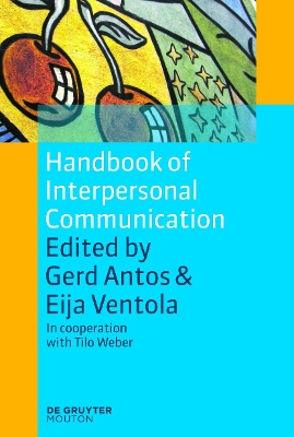 Handbook of Interpersonal Communication book