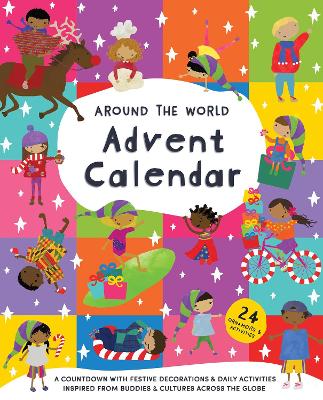 Around the World Advent Calendar: with buddies and adventures book