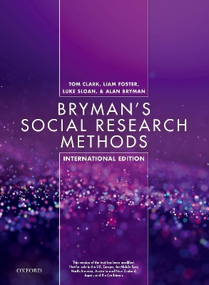 Bryman's Social Research Methods 6E XE by Tom Clark