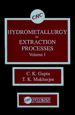 Hydrometallurgy in Extraction Processes book