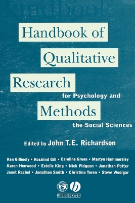 Handbook of Qualitative Research Methods for Psychologists and the Social Sciences book