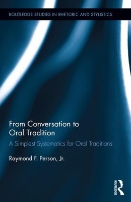 From Conversation to Oral Tradition book