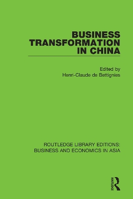 Business Transformation in China book