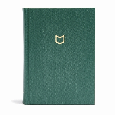 CSB He Reads Truth Bible, Evergreen Cloth Over Board Indexed book