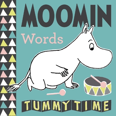 Moomin Words Tummy Time book