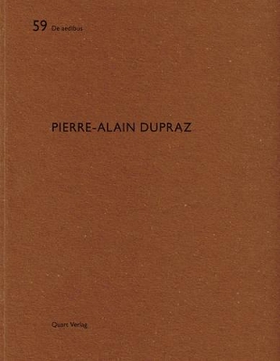 Pierre-Alain Dupraz book