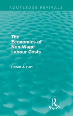 Economics of Non-Wage Labour Costs book