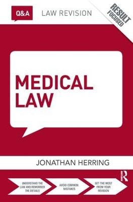 Q&A Medical Law by Jonathan Herring