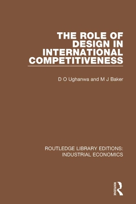 The The Role of Design in International Competitiveness by D.O. Ughanwa