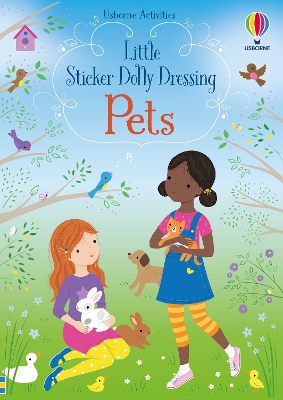 Little Sticker Dolly Dressing Pets book